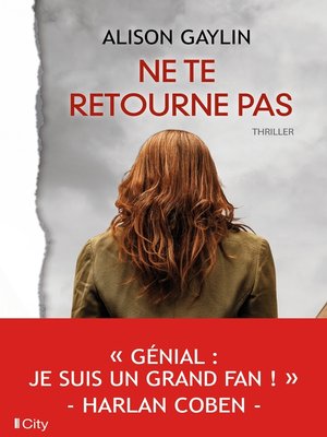 cover image of Ne te retourne pas